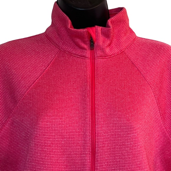 Columbia Fleece 1/2 Half Zip Fleece Pullover ~ Pink Coral ~ Size Large - Picture 2 of 10